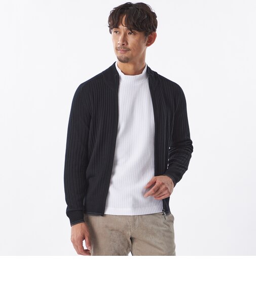 【WEB&一部店舗限定】ジップアップニット
