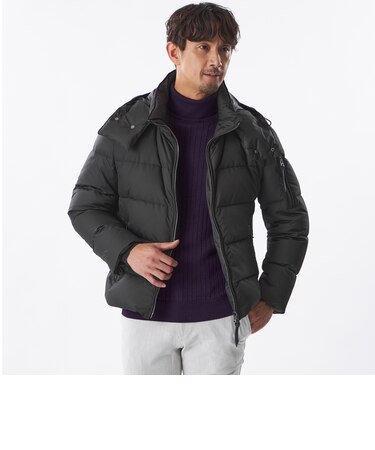 【WEB&一部店舗限定】ミニリップストップダウンブルゾン