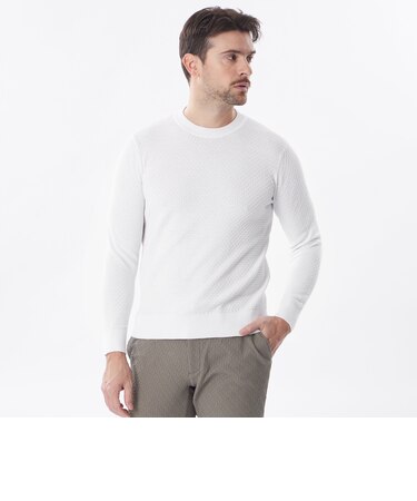 *Safari5月号掲載*スプリングジグザグニット
