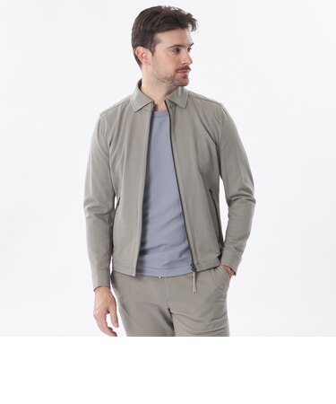 *Safari5月号掲載*ミニワッフルジャージーブルゾン
