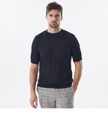 【PRIMA COLLECTION】シルクモックネックニット