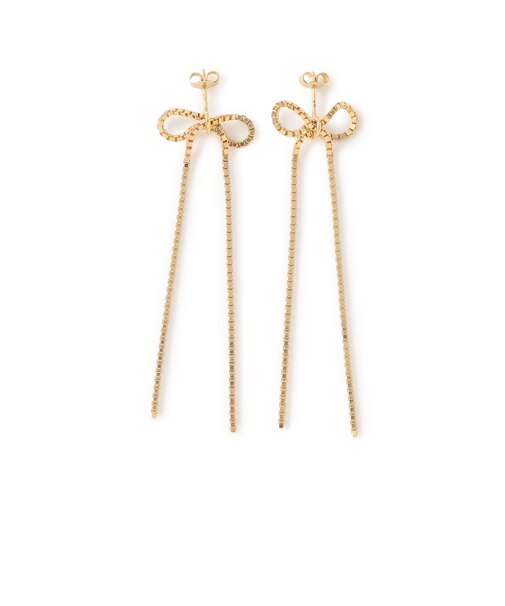 【Saskia Diez】リボンピアス《WEB&EPOCA THE SHOP店舗限定》
