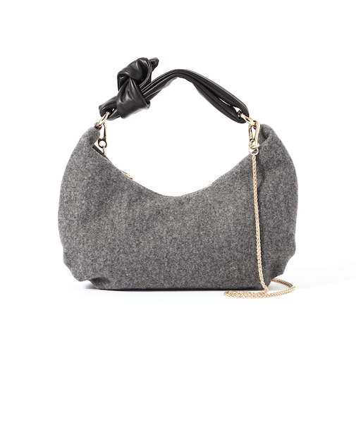 【INNUE】バイカラーホーボーバッグ《WEB＆EPOCA THE SHOP店舗限定》