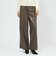 シンセティックレザー ワイドパンツ