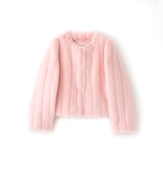 【LEMONPLET】エコファーショートジャケット《WEB&EPOCA THE SHOP店舗限定》