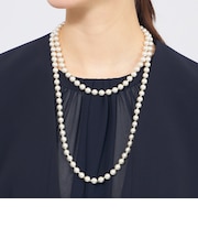 パールロングネックレス