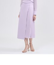【La maglia】 プリーツコンビ ニットスカート
