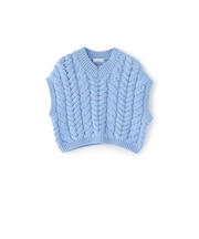 【near.nippon】ケーブルニットベスト《WEB&EPOCA THE SHOP店舗限定》