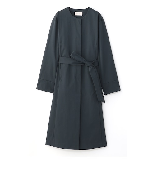 【EPOCA STORIA】ノーカラーツイルコート《WEB＆EPOCA THE SHOP店舗限定》