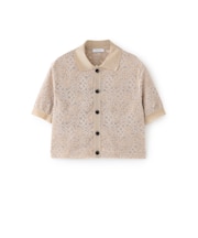 【near.nippon】フロッキーレースカーディガン《WEB&EPOCA THE SHOP店舗限定》