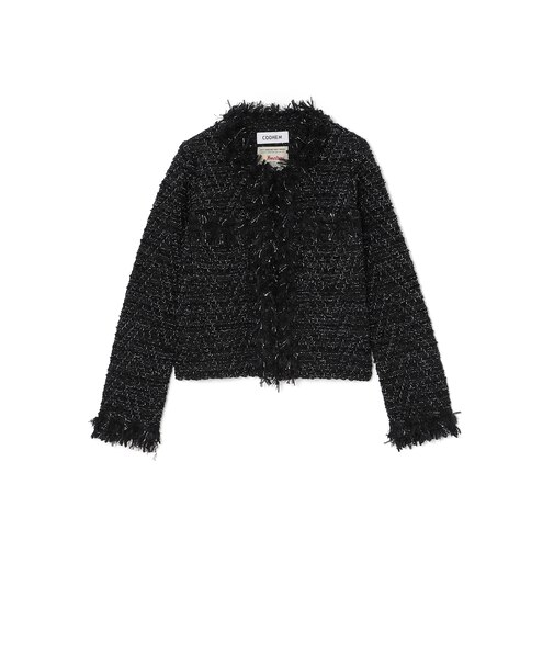 【COOHEM】ラメツイードジャケット《WEB&EPOCA THE SHOP店舗限定》