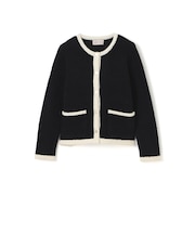 【EPOCA STORIA】ニットブークレージャケット《WEB&EPOCA THE SHOP店舗限定》