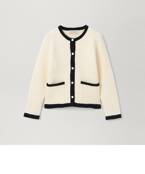 【EPOCA STORIA】ニットブークレージャケット《WEB&EPOCA THE SHOP店舗限定》