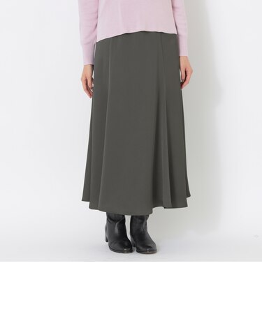 ヴィンテージサテンフレアスカート