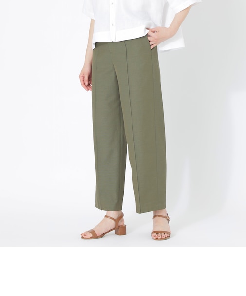 【S.lab Pants】リネンライクワイドパンツ