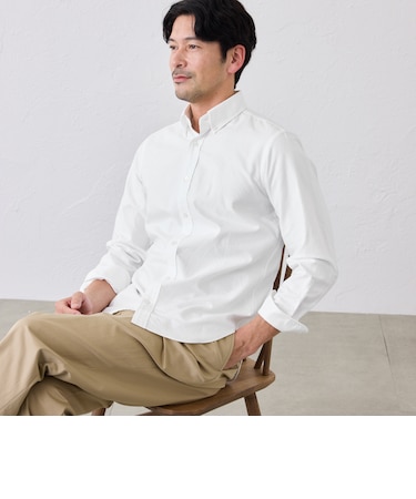 sea island cotton ボタンダウンシャツ