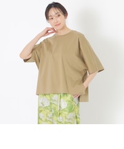 【DRESOPHY】シルキースムースカットソー