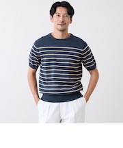 ハイツイストボーダーニット
