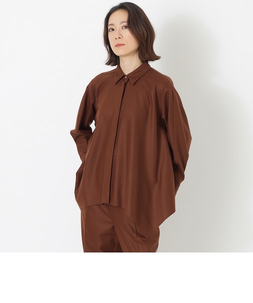 【一部予約販売】【DRESOPHY】バランサーキュラーブラウス