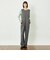 GREY LABEL ノーカラージャンプスーツ