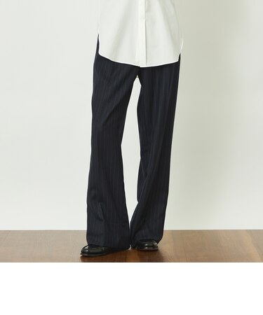 GREY LABEL タックプリーツワイドパンツ