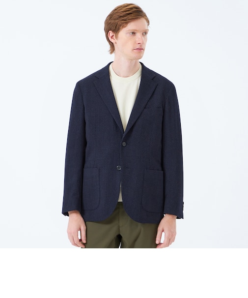 テーラードジャージー ジャケット ZIGNONEジャージー