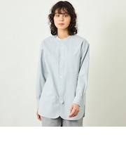 【GREY LABEL】バンドカラーシャツ