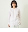 GREY LABEL バンドカラーパターンドシャツ