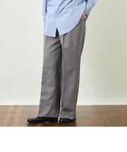 GREY LABEL 2プリーツワイドスラックス