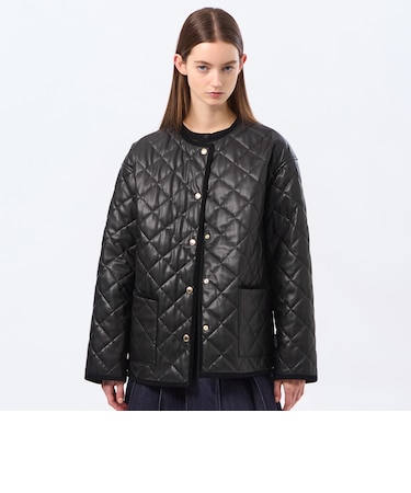 【WEB&一部店舗限定】【ROYTON MIDDL WIDE】Faux Leather