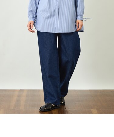 【GREY LABEL】シンチバックワイドデニム