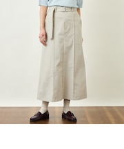 GREY LABEL ベルテッドチノスカート