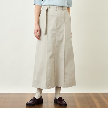 GREY LABEL ベルテッドチノスカート