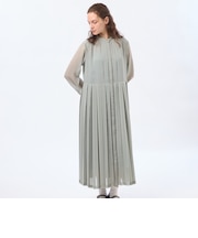【WEB&一部店舗限定】【WILLINGHAM DRESS(ウィリングハムドレス)】トリプルプリーツ