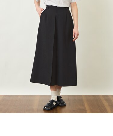 GREY LABEL ドライタッチオックス フロントタックスカート