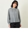 GREY LABEL スタンドカラーギャザーシャツ