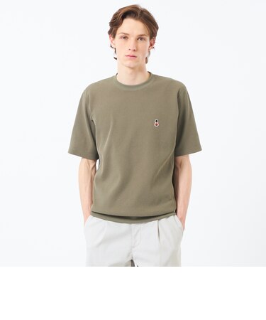 BUCKINGHAM BEAR スウェットTシャツ ミリタリーワッフル