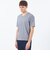 VネックTシャツ 36Gノードシールドハニカム