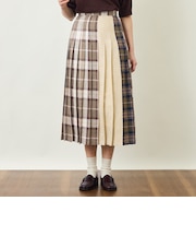 GREY LABEL O'NEIL OF DUBLIN リネンプリーツスカート