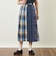 GREY LABEL O'NEIL OF DUBLIN リネンプリーツスカート