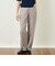 GREY LABEL リネンコットンヘリンボン　ワイドパンツ
