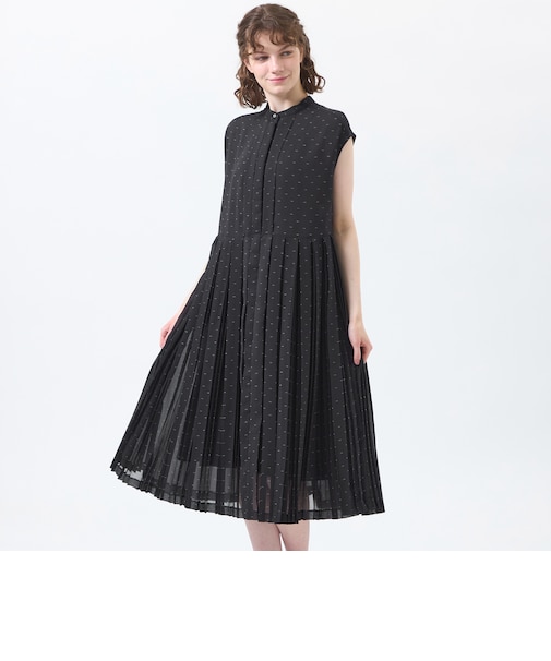 【WEB&一部店舗限定】【WILLINGHAM DRESS】トリプルドットプリーツ