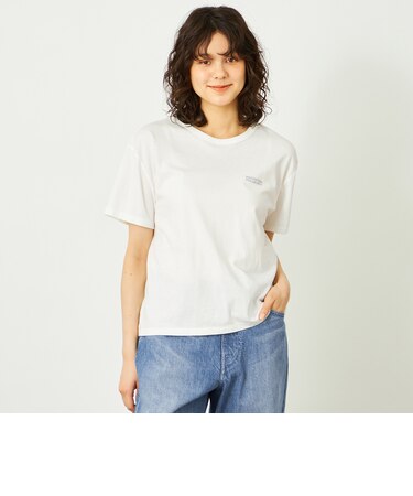 GREY LABEL リネンミックスロゴTシャツ