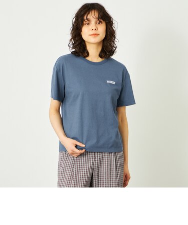 GREY LABEL リネンミックスロゴTシャツ