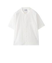 GREY LABEL バンドカラーショートスリーブシャツ