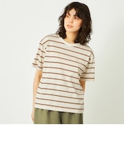 GREY LABEL マルチボーダー半袖Ｔシャツ