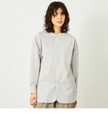 GREY LABEL バンドカラーシャツ