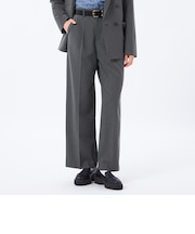 【LEE11月号/蛯原友里さん着用】【MP STANDARD TROUSERS 001 WIDE FIT】WARM TWILL製