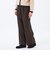 【LEE11月号/蛯原友里さん着用】【MP STANDARD TROUSERS 001 WIDE FIT】WARM TWILL製