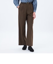 【LEE11月号/蛯原友里さん着用】【MP STANDARD TROUSERS 001 WIDE FIT】WARM TWILL製